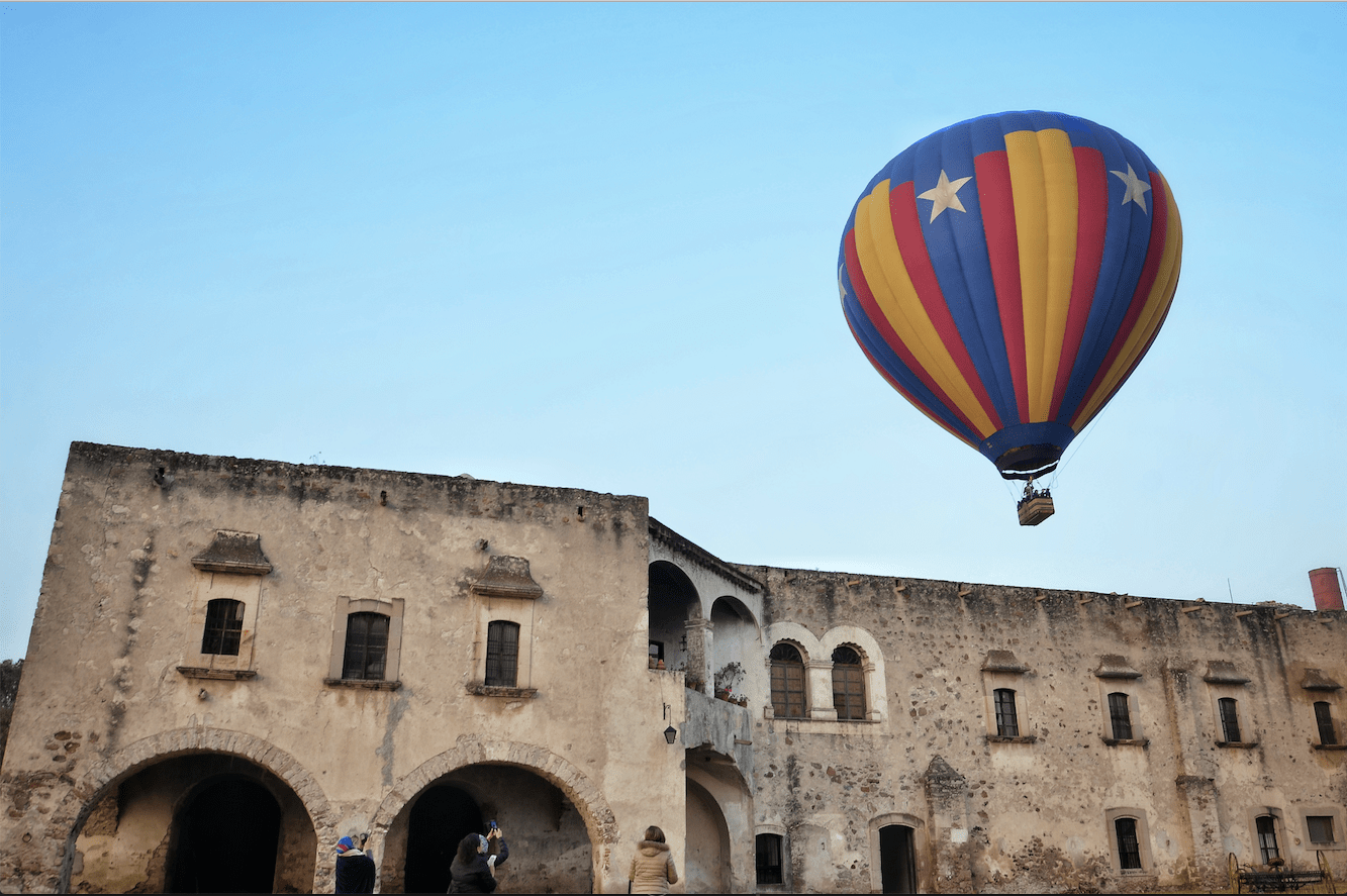 vuelo en globo tequisquiapan querétaro