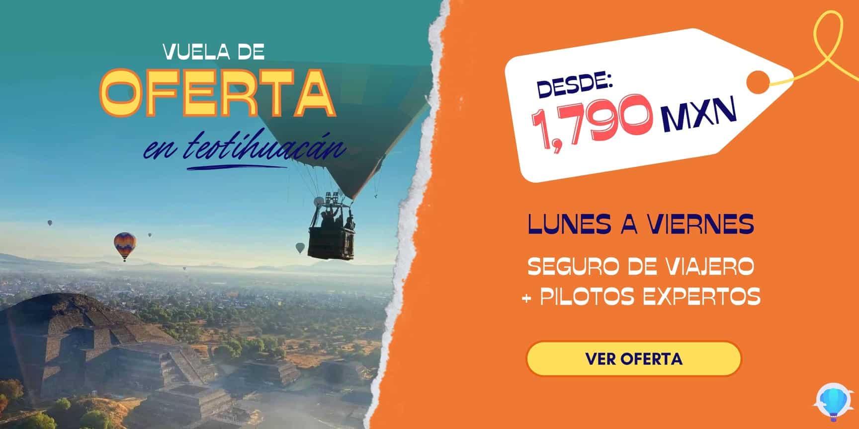 globos aerostáticos teotihuacan oferta