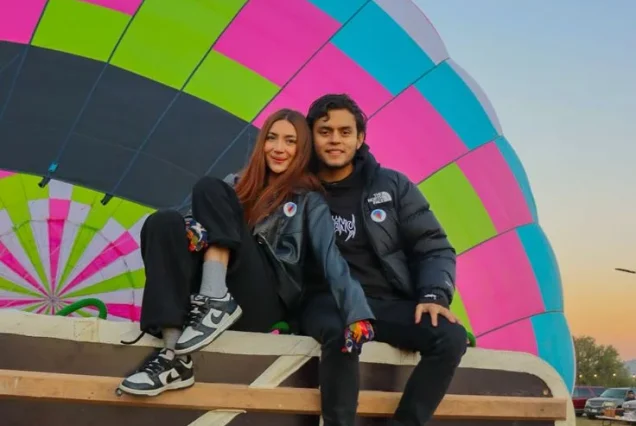 teotihuacan vuelo en globo fotografia